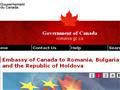 site canadei in �n limbile engleza si franceza la obtinerea vizelor, emigrare, relatii adrese si