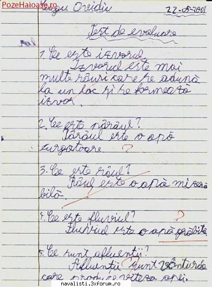 test de evaluare ? poze haioase.